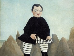 Boy on the Rock by Henri Rousseau